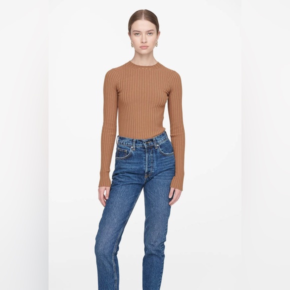 Anine Bing Cecily Top Camel Firm on price - Picture 4 of 4